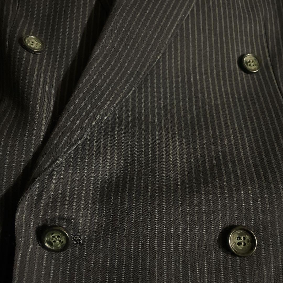 【極美品】 高級ダブルスーツ × GIORGIO ARMANIネクタイ XL