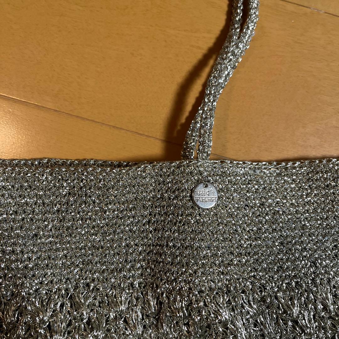 パサンドバイヌキテパ　シルバーバッグ