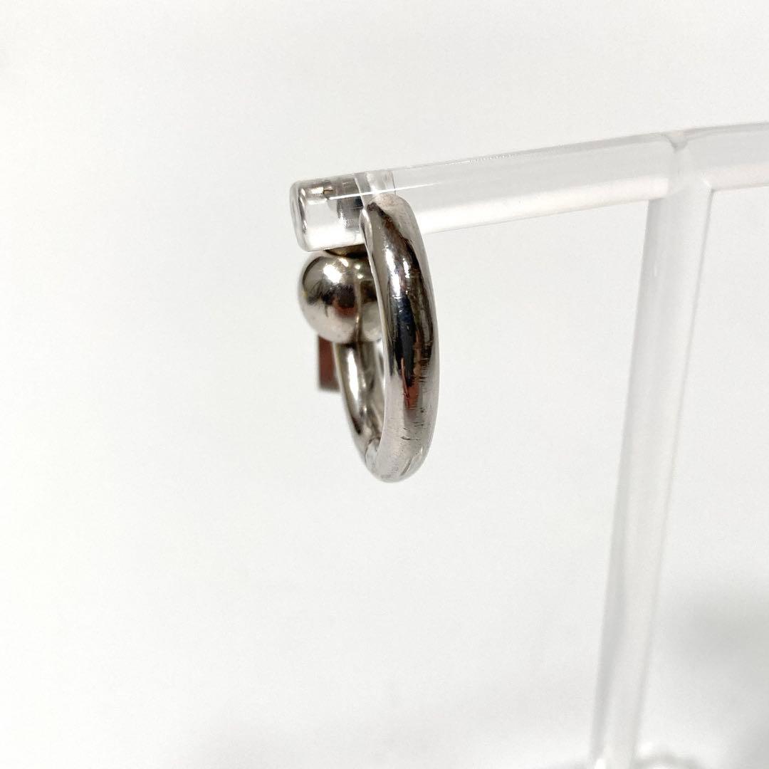 BALENCIAGA バレンシアガ フープピアス Bロゴ 片耳