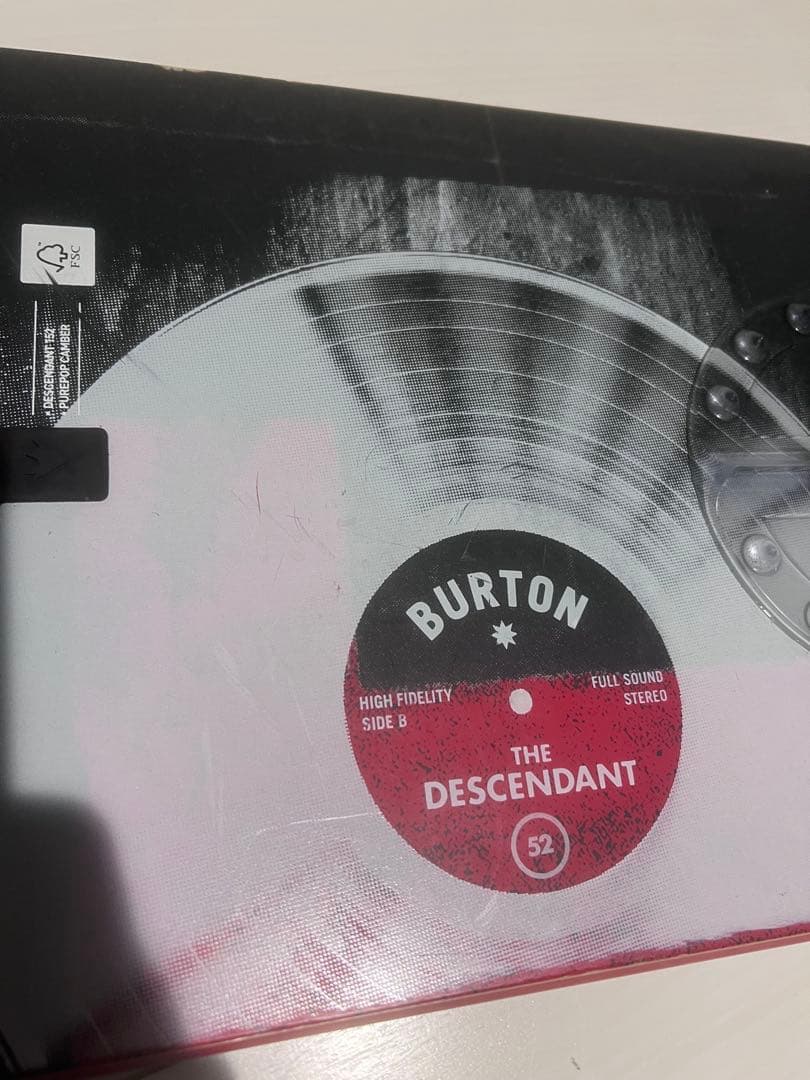 スノーボード BURTON DESCENDANT 152