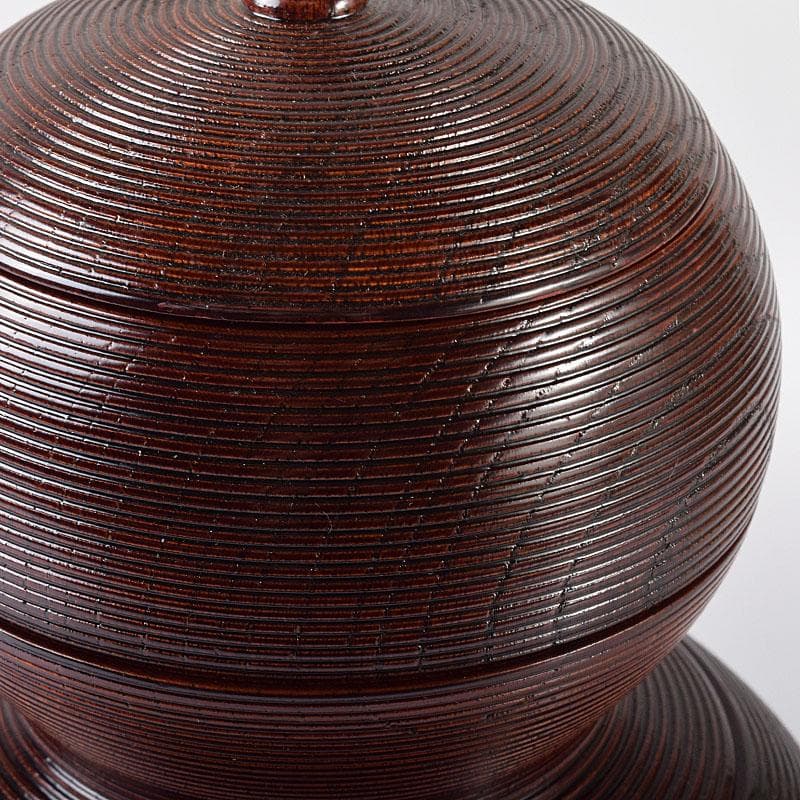 和食器　漆器　瓢形　信玄弁当　仕覆付　藪内流椅々斎極め箱　M　R8135B