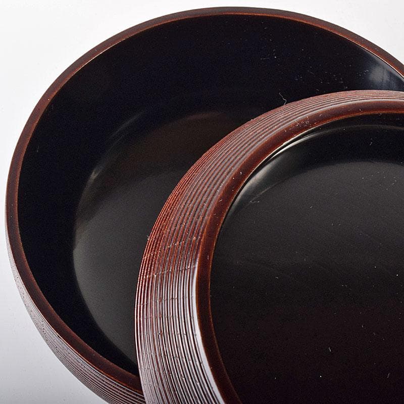 和食器　漆器　瓢形　信玄弁当　仕覆付　藪内流椅々斎極め箱　M　R8135B