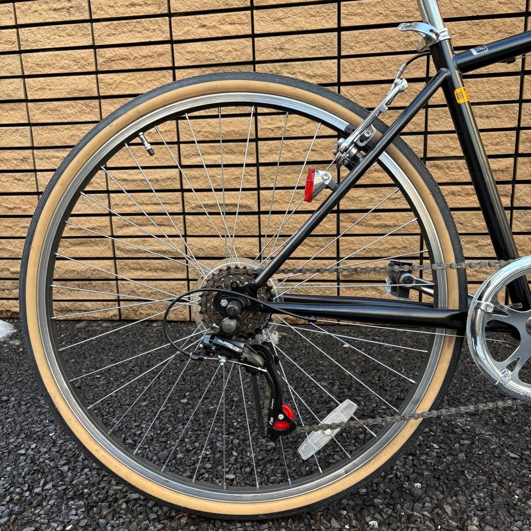 新車 26インチ 軽量 ハイスピード クラシックカスタム クロスバイク 自転車