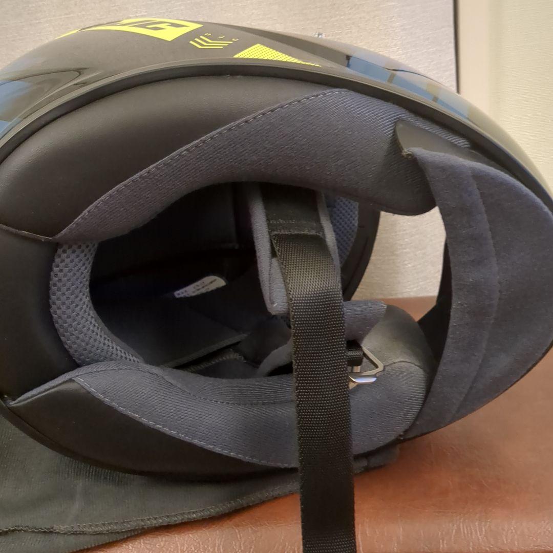 HJC フルフェイスヘルメット 黒/青/黄