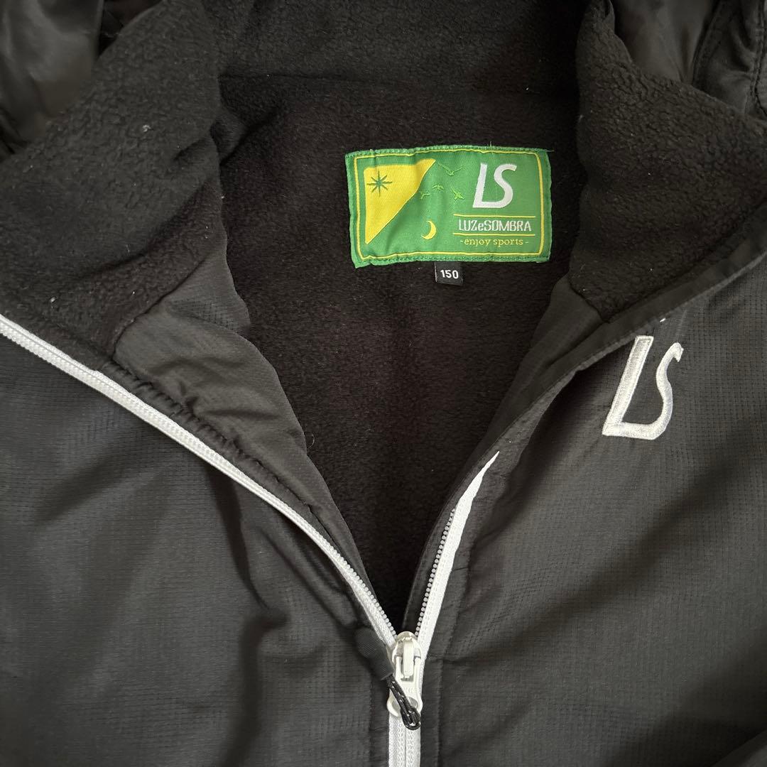 LZSB ブラック ベンチコート 中綿入り 150