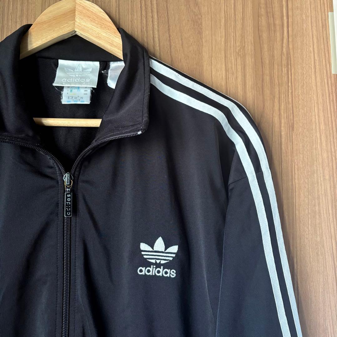 【美品】 80s adidas ファイヤーバード トラックジャケット XL