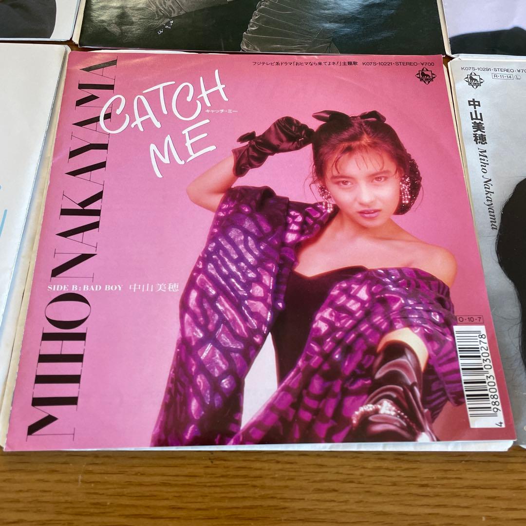 中山美穂 レコード 希少 EP 全見本盤 非売品 ＋12インチ盤 WAKUさせて