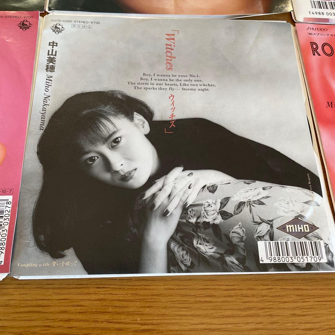 中山美穂 レコード 希少 EP 全見本盤 非売品 ＋12インチ盤 WAKUさせて