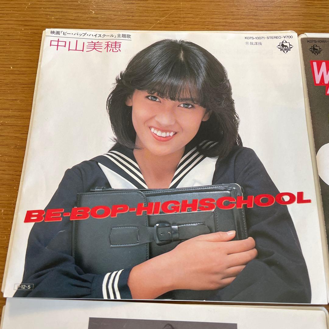 中山美穂 レコード 希少 EP 全見本盤 非売品 ＋12インチ盤 WAKUさせて