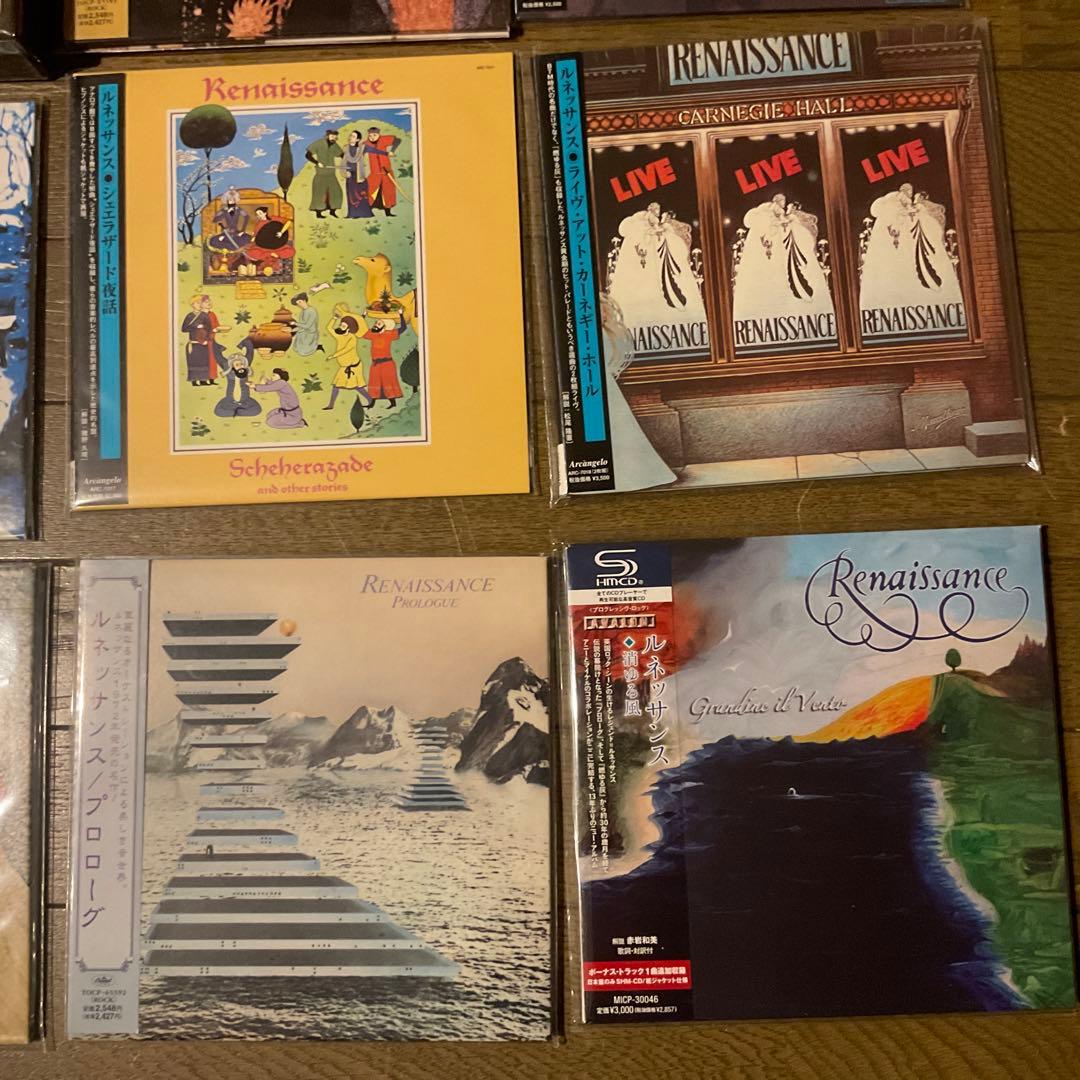 Renaissance ルネッサンス　紙ジャケCD 8枚　特製box付