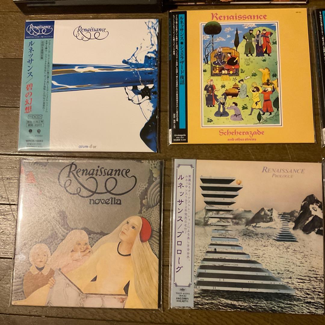 Renaissance ルネッサンス　紙ジャケCD 8枚　特製box付
