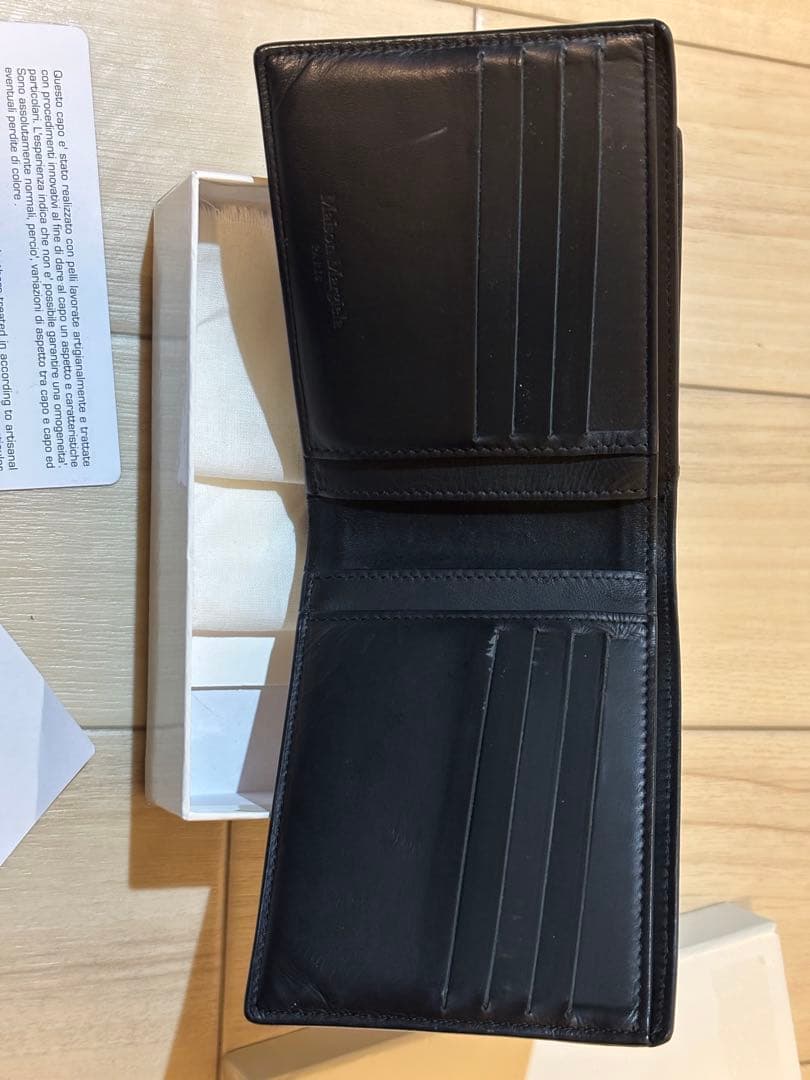 メゾンマルジェラ Maison Margiela 2つ折り財布 小銭入れ付