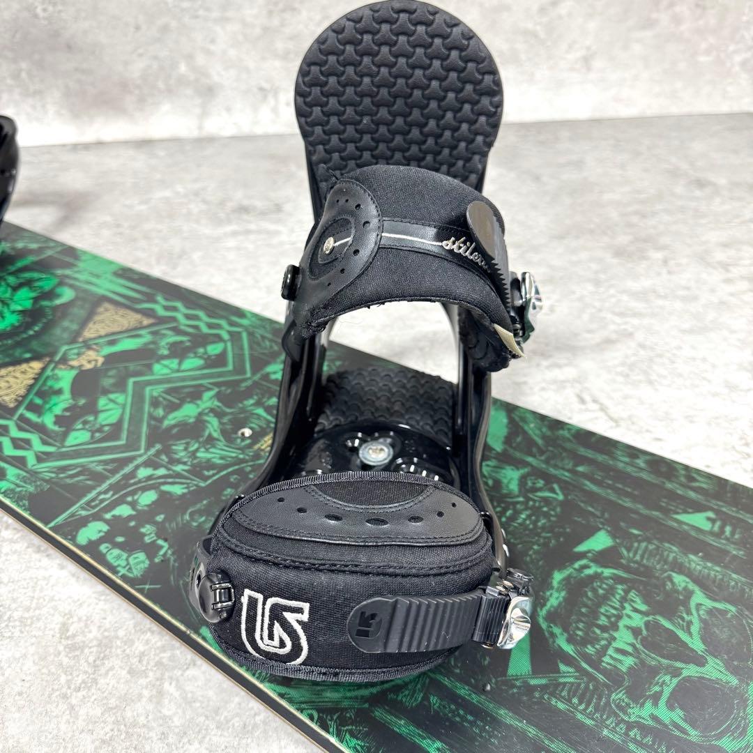 【3点セット】BURTON DEUCE 152 FLUX 26cm スノボ