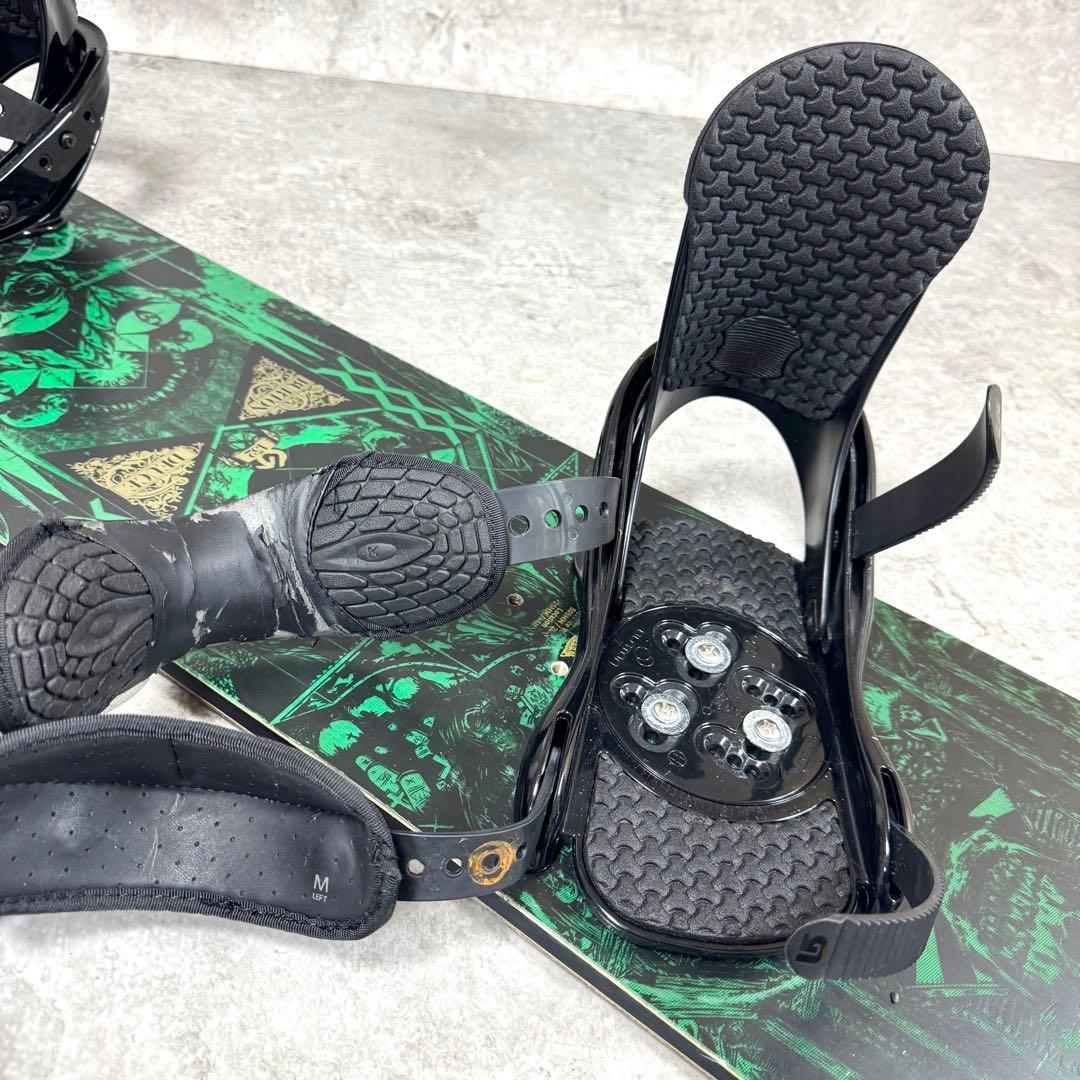 【3点セット】BURTON DEUCE 152 FLUX 26cm スノボ