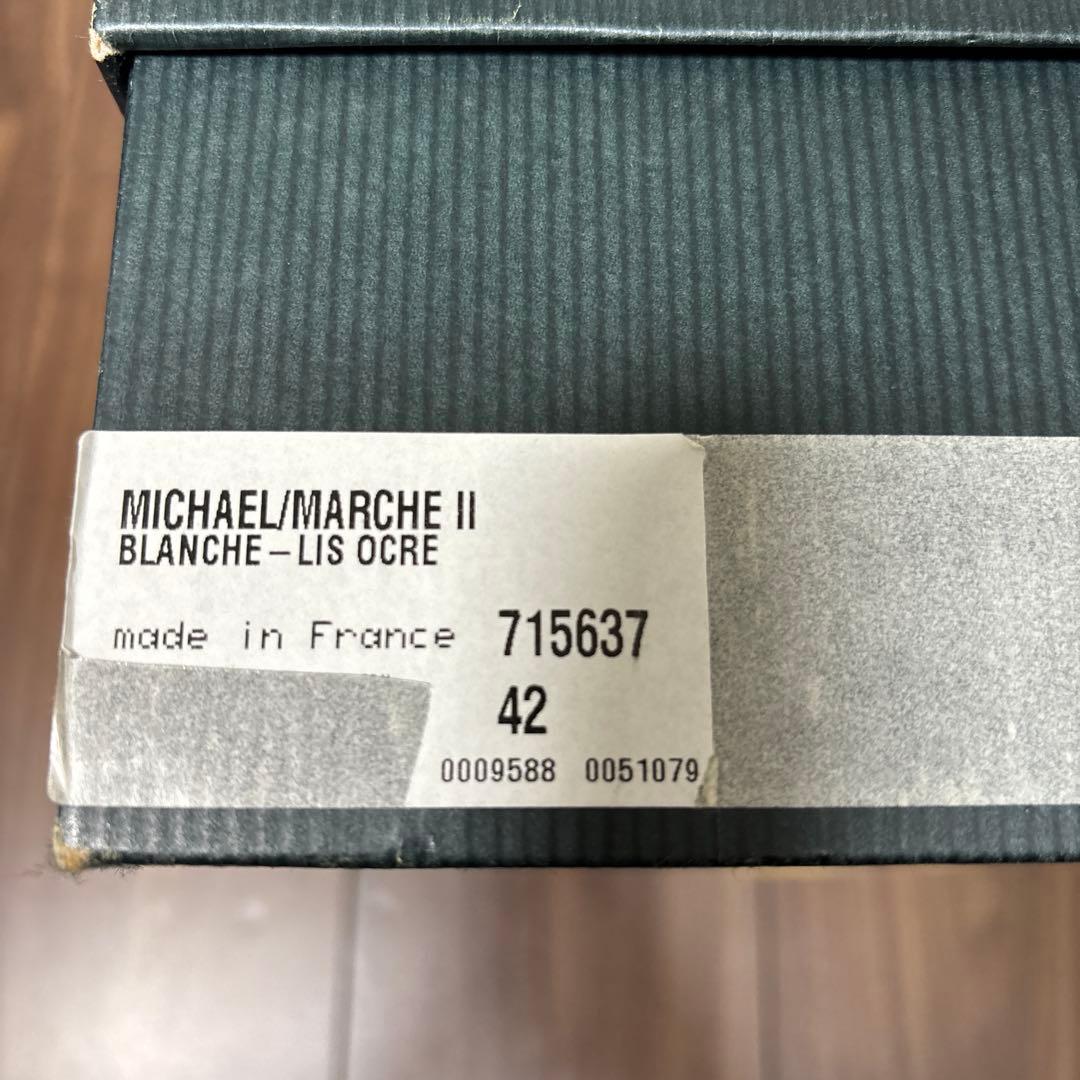 最終値下↓ PARABOOT ミカエル OCRE 白ソール 42インチ