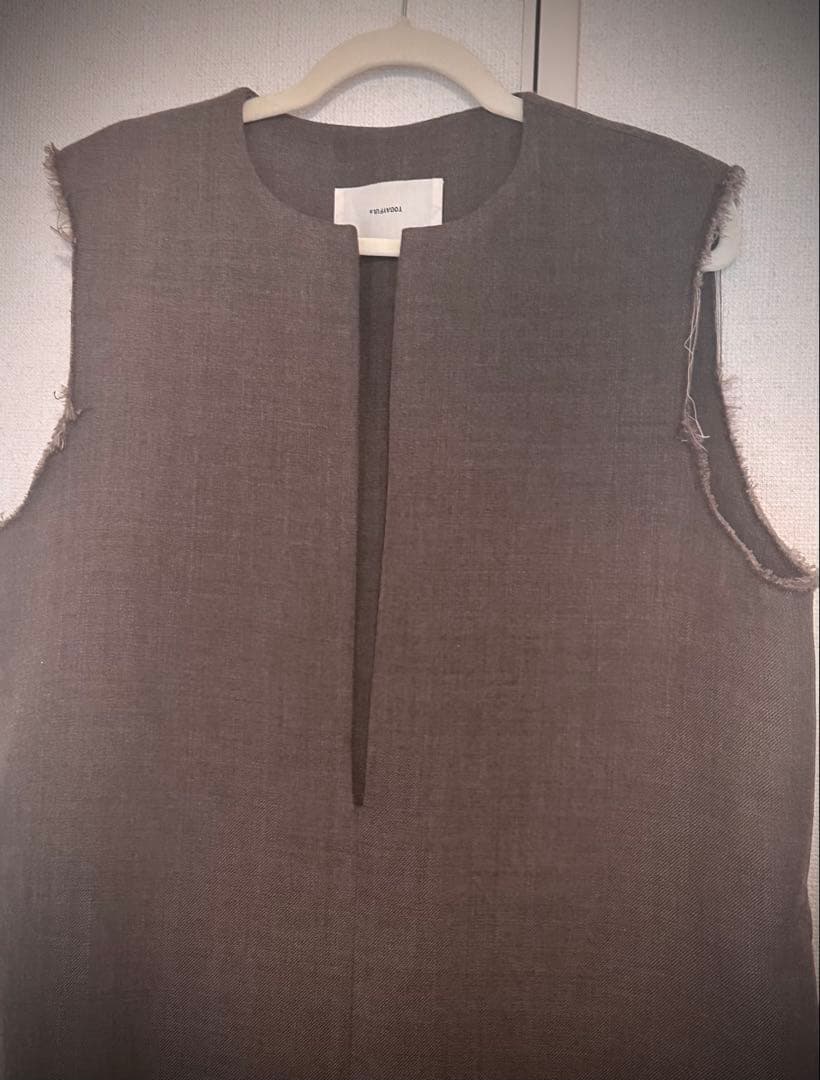 ワンピース TODAYFUL doubleface keyneck dress 38size