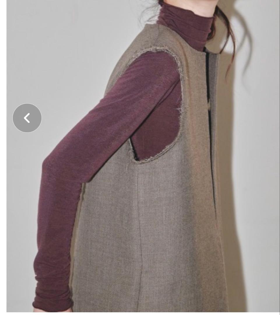 ワンピース TODAYFUL doubleface keyneck dress 38size