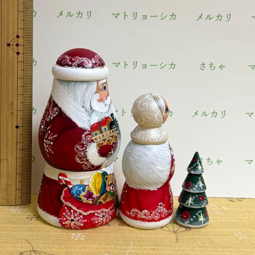 サンタクロース　マトリョーシカ　クリスマスツリー　ニコラエヴァ