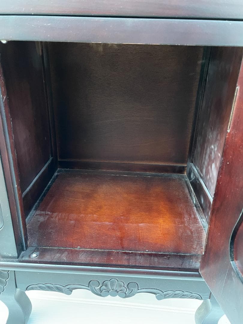 ★ 家具 ネコ足 扉 キャビネット 引き出し チェスト リビング 収納 収納家具