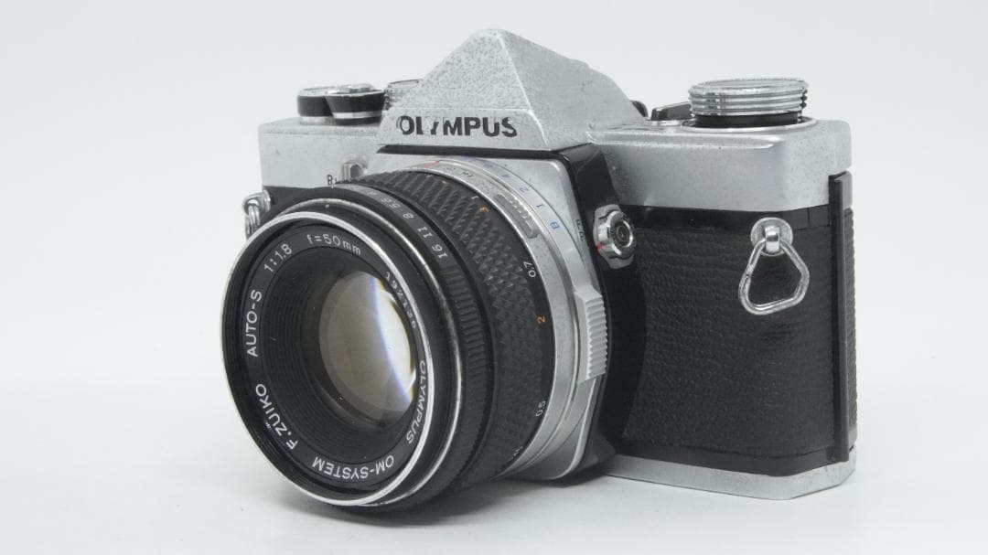 【A2185】 OLYMPUS OM-1 / AUTO-S 50 1.8