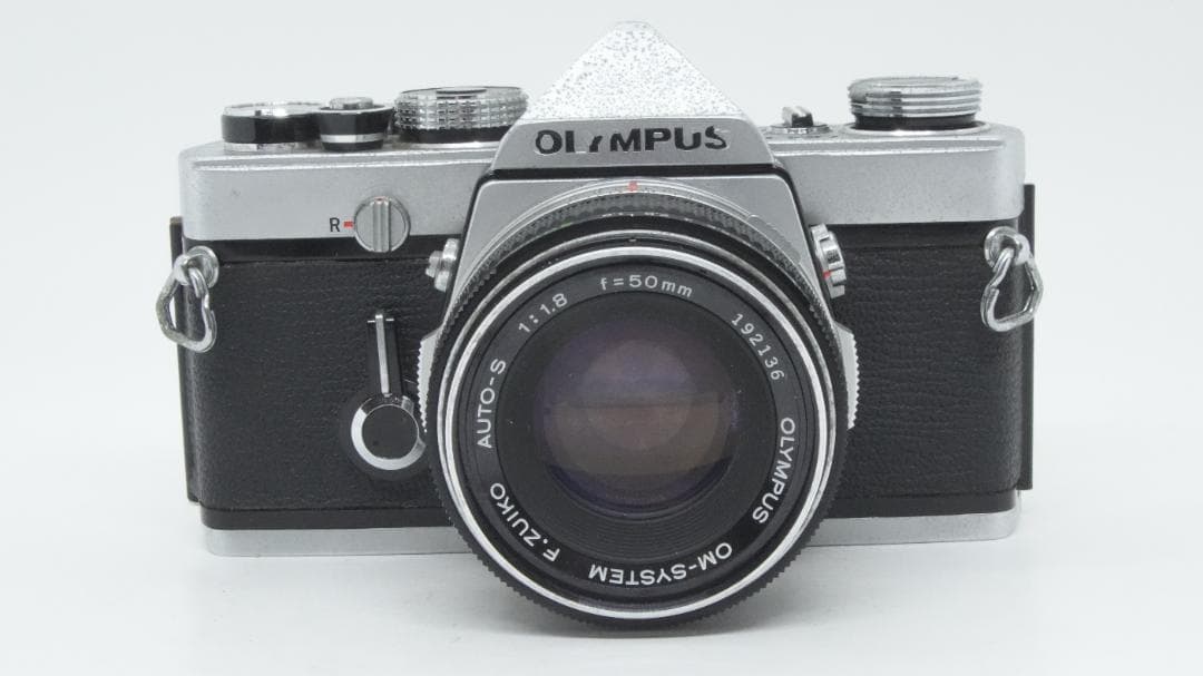 【A2185】 OLYMPUS OM-1 / AUTO-S 50 1.8