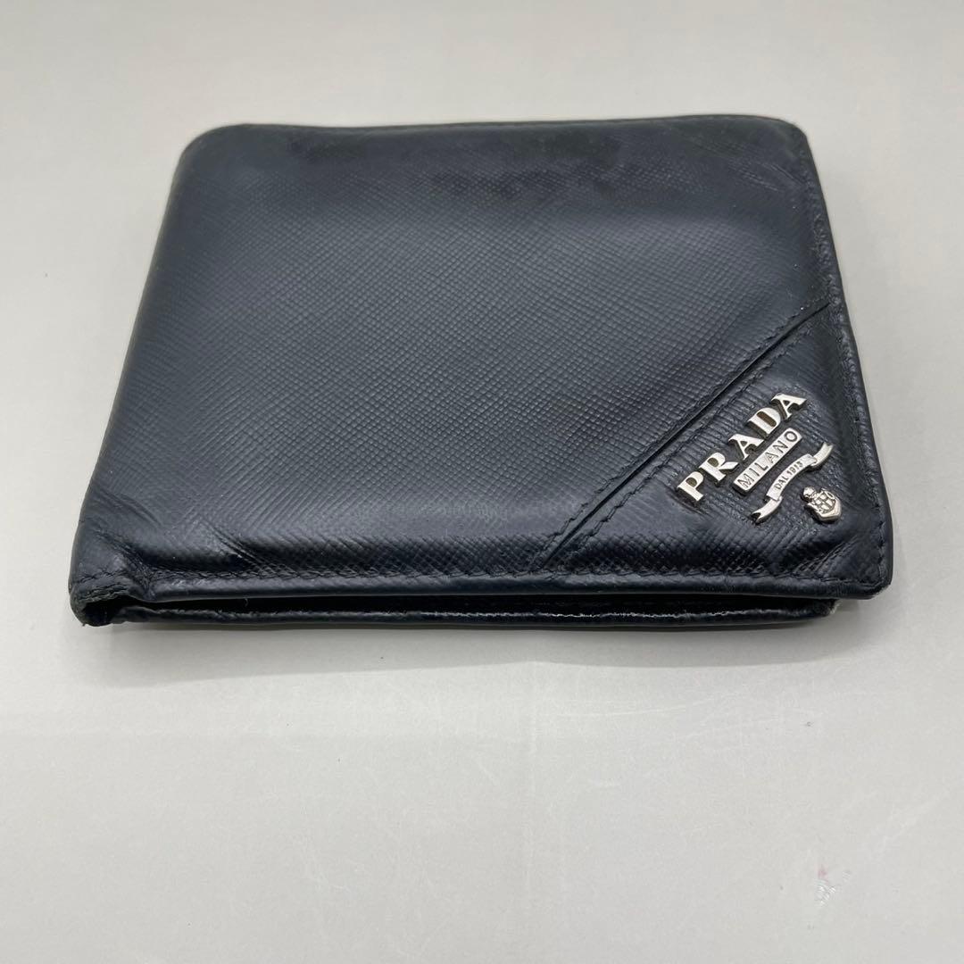小物 Prada Triangle Logo Bifold Wallet