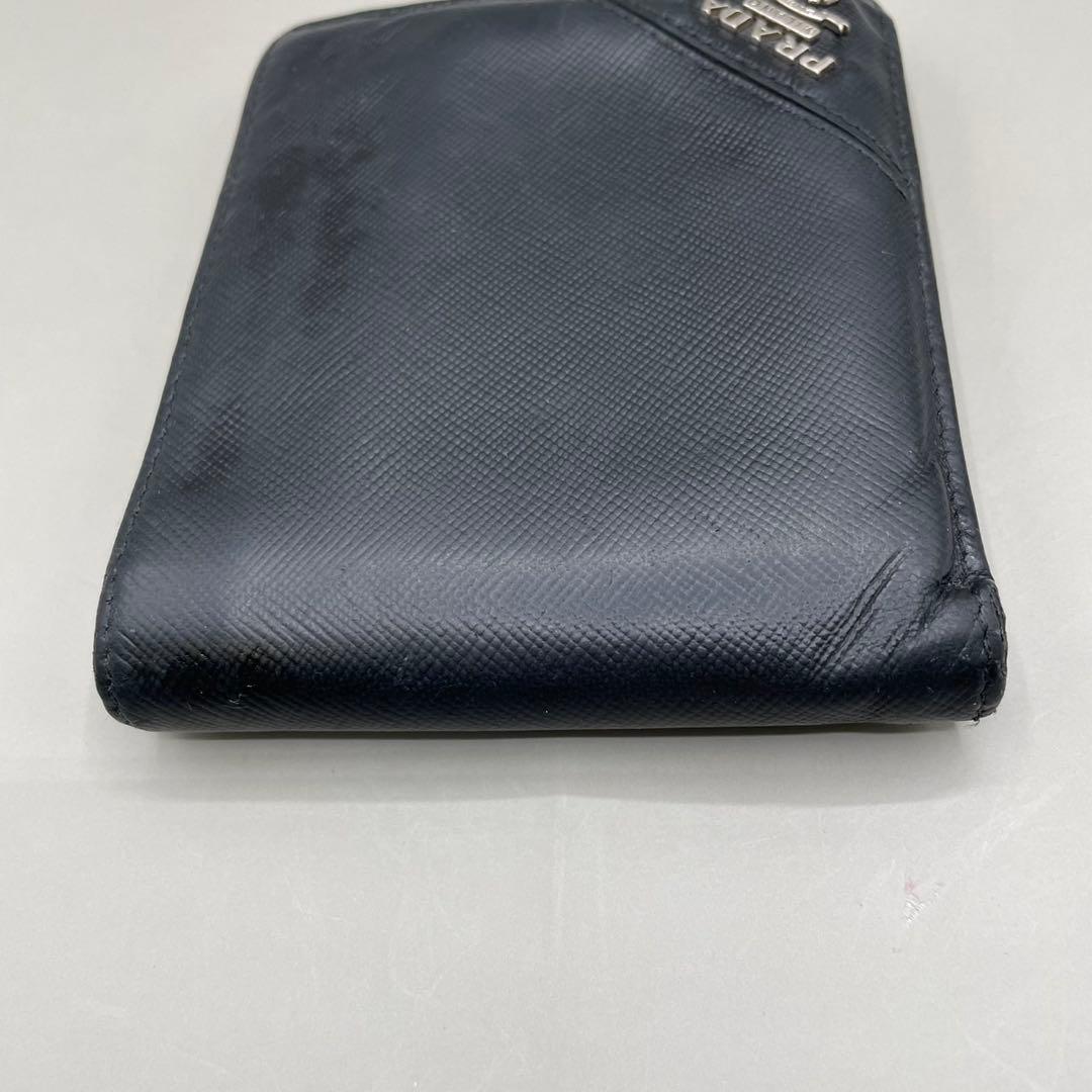 小物 Prada Triangle Logo Bifold Wallet