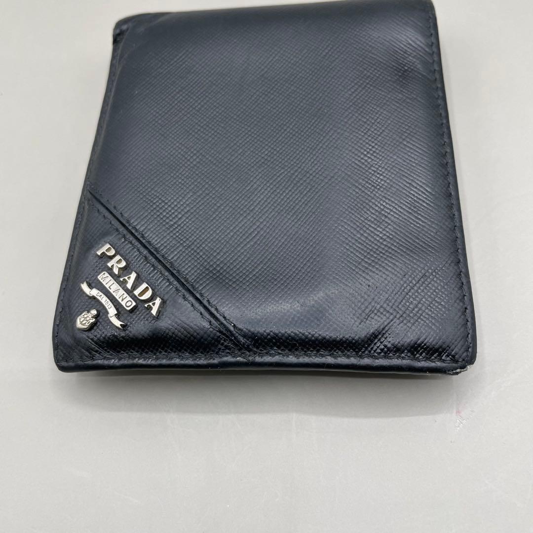 小物 Prada Triangle Logo Bifold Wallet