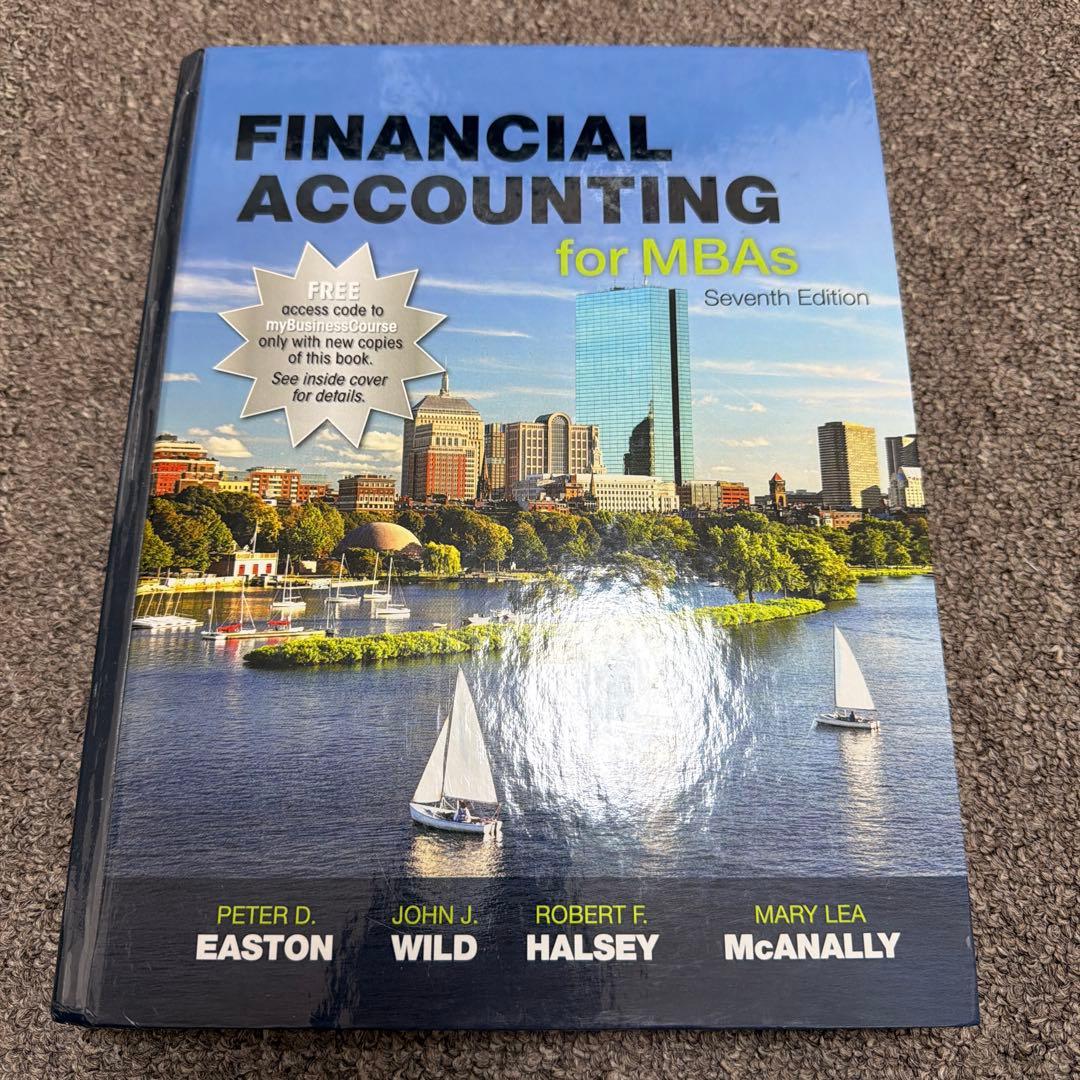 ビジネス・経済 financial accounting for mba 7th edition