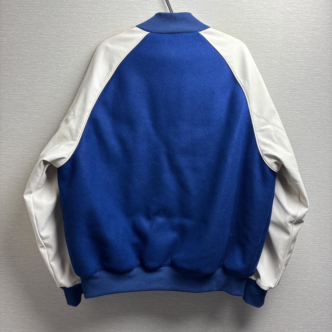 希少 adidas Studium JKT XL アディダス レザー スタジャン