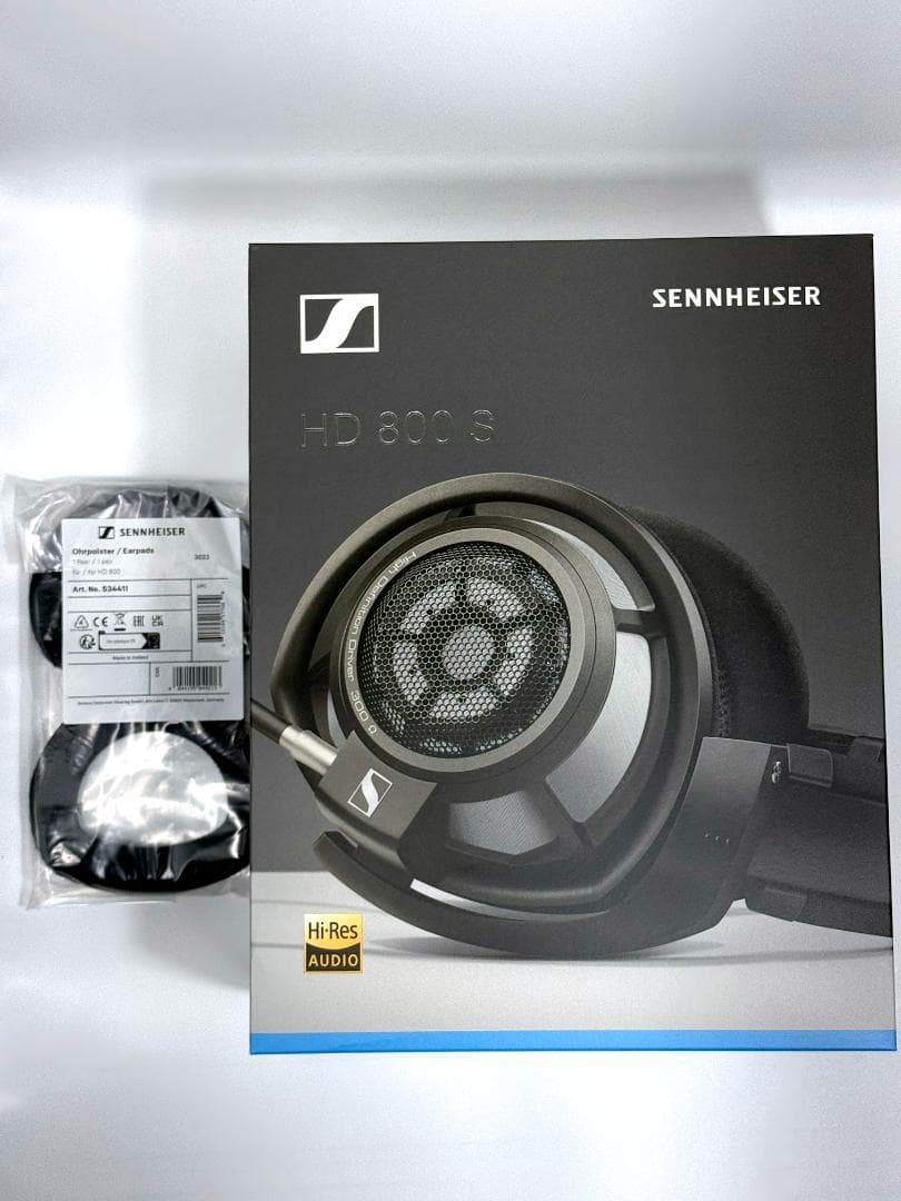 ゼンハイザー HD800S 未開封新品 イヤーパッド付 国内正規品