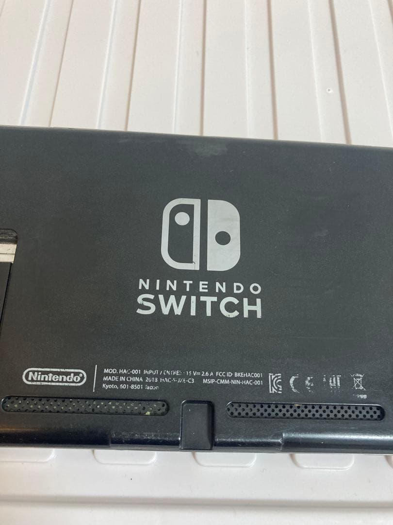 【ジャンク品、箱付き】Nintendo Switch 本体
