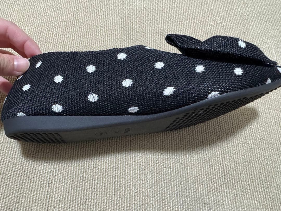 靴 Offen pointed-BUTTFEE Black & Ivory