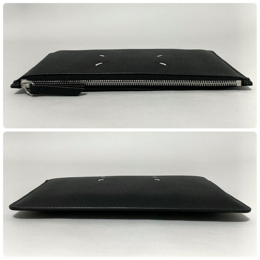 Maison Margiela / クラッチバッグ 4ステッチ ブラック レザー