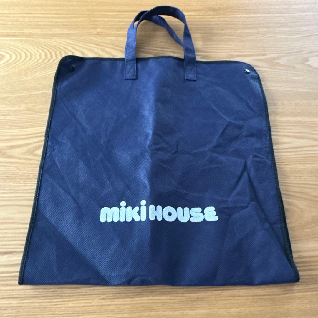 ミキハウス　フォーマル　お受験紺ウールコート110センチ