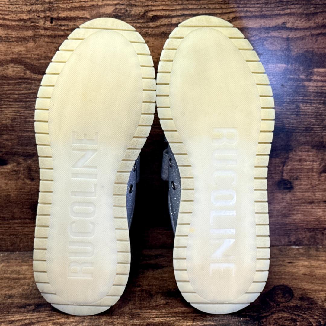 ☆即発 RUCOLINE シルバー グリッター プラットフォーム スニーカー厚底