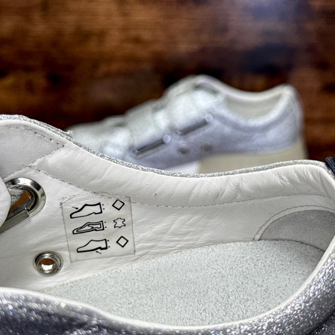 ☆即発 RUCOLINE シルバー グリッター プラットフォーム スニーカー厚底