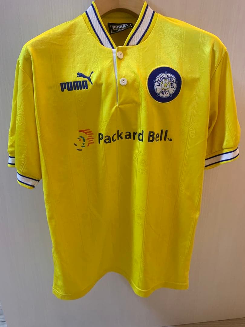 【寸法写真追加】プーマ　レトロ　おさがり　サッカー　リーズ　田中碧　イギリス製