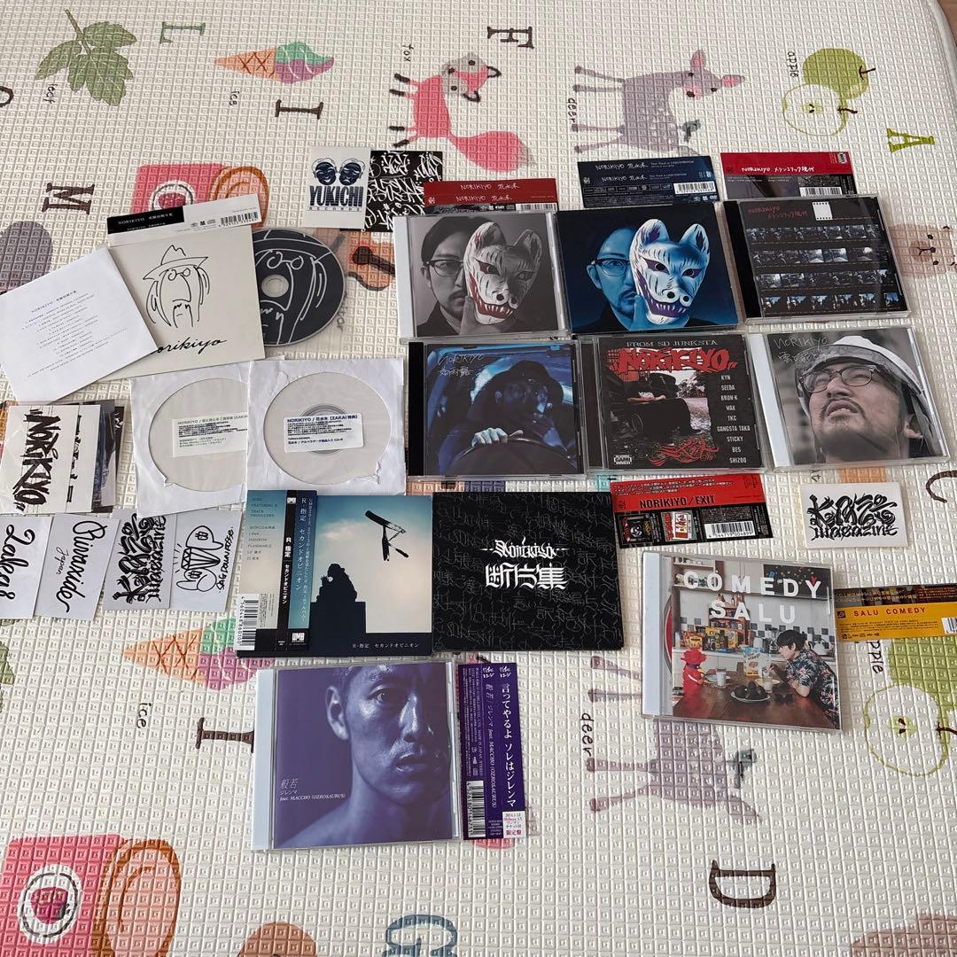 NORIKIYO 般若 SALU R指定 CD ZAKAIステッカーあり