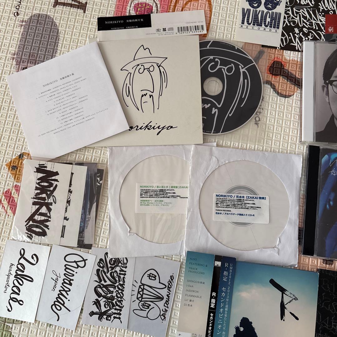 NORIKIYO 般若 SALU R指定 CD ZAKAIステッカーあり