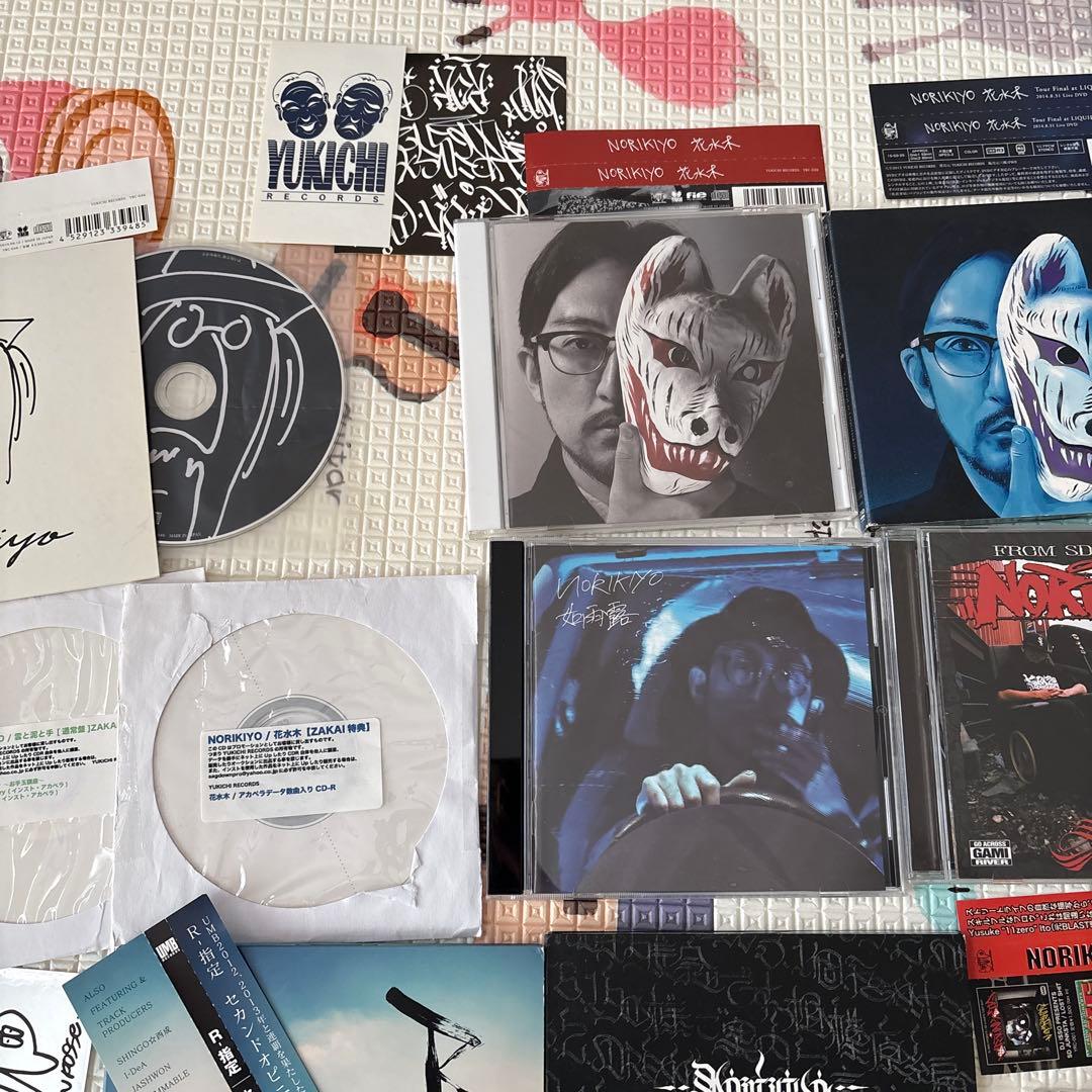 NORIKIYO 般若 SALU R指定 CD ZAKAIステッカーあり