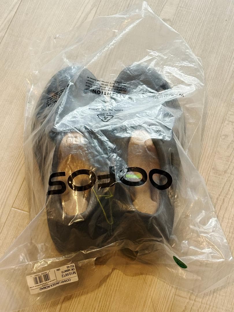 OOFOS(ウーフォス)スポーツサンダル OOcandOO メンズ グレー