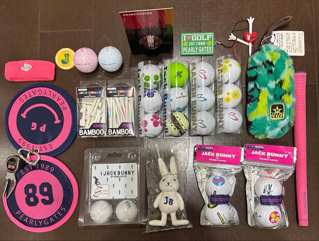 パーリーゲイツ　マスターバニーエディション　ジャックバニー　ノベルティ小物セット