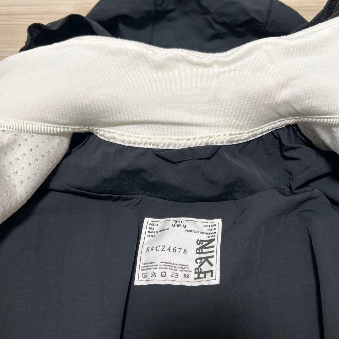 【極上】NIKE x sacai レイヤード ボンバージャケット