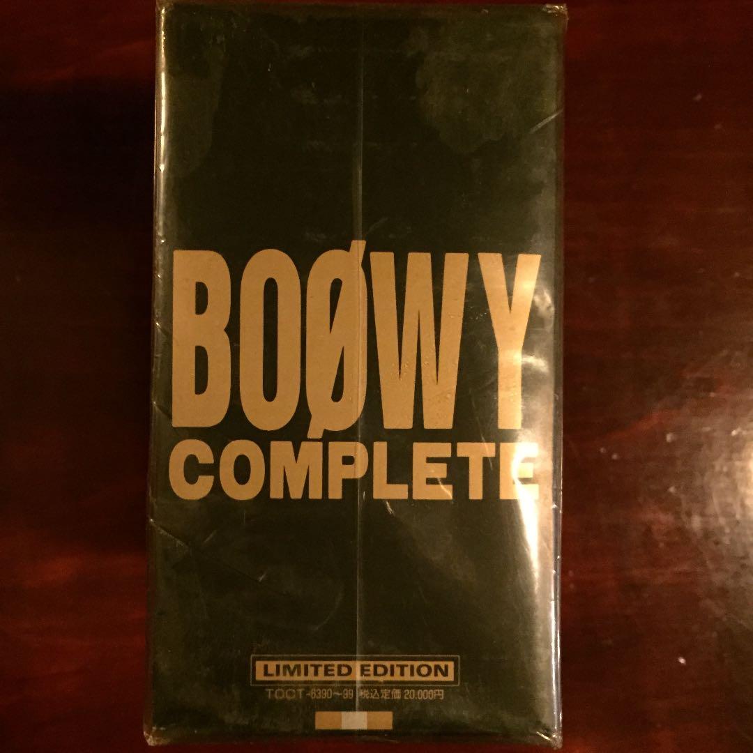 BOOWY / COMPLETE 1991年 1stプレス 新品