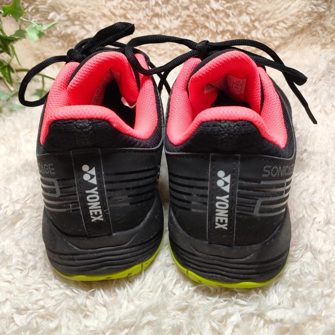 【良品】YONEX テニスシューズ　オールコート　パワークッション　ソニケージ