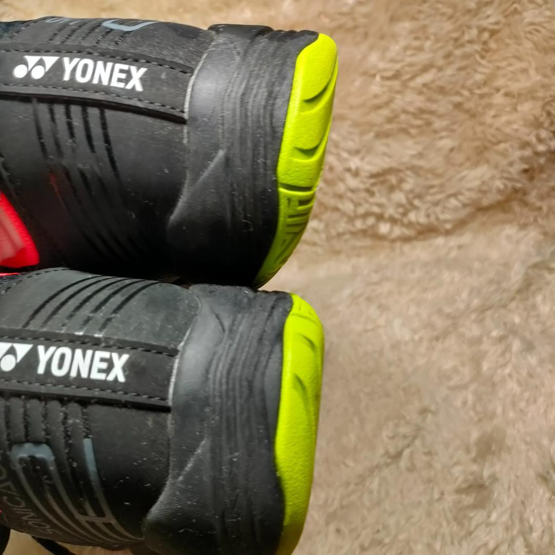 【良品】YONEX テニスシューズ　オールコート　パワークッション　ソニケージ
