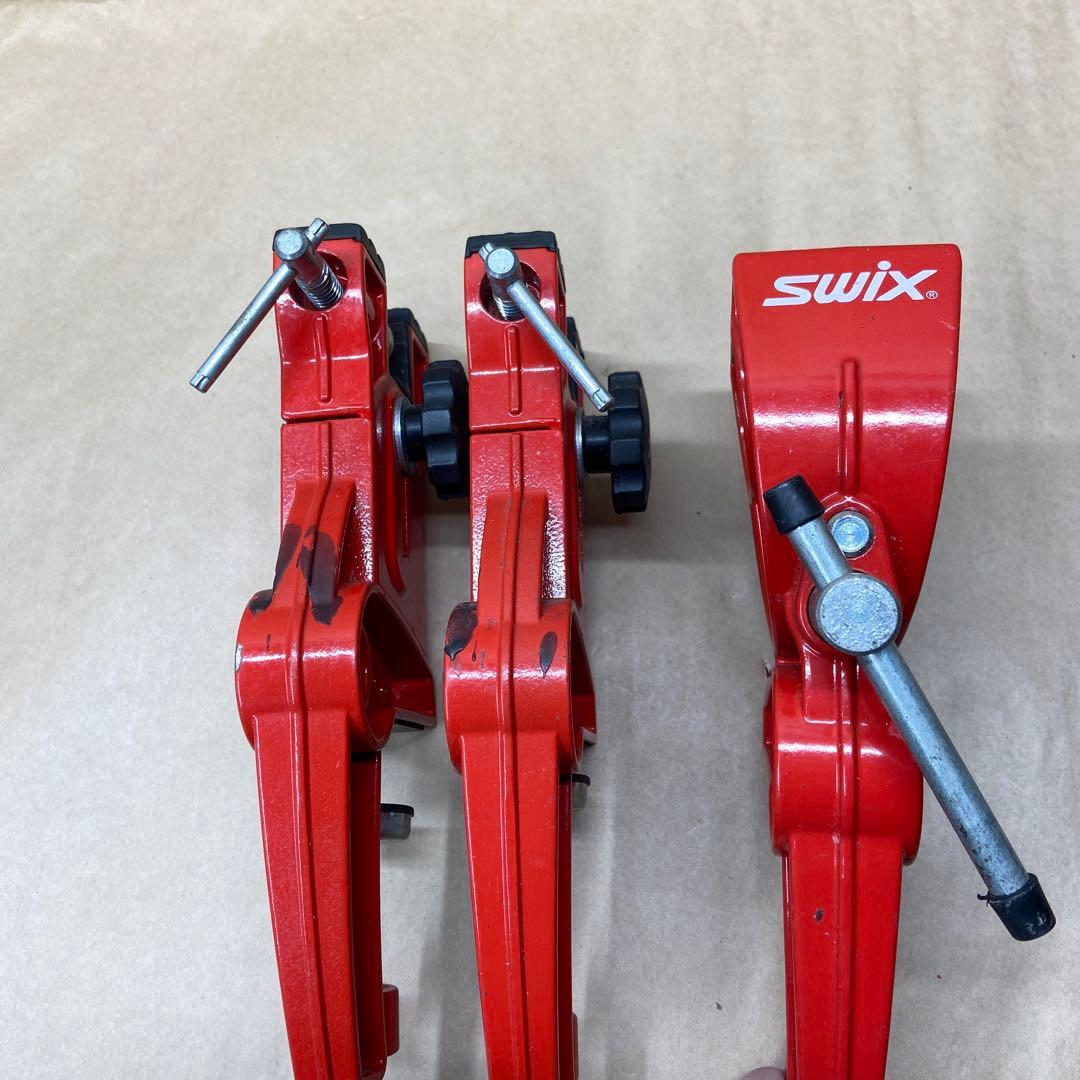 Swix スキー用ワックススタンド 3個セット　バイス