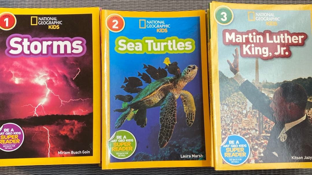 National Geographic Kids レベル1,2,3