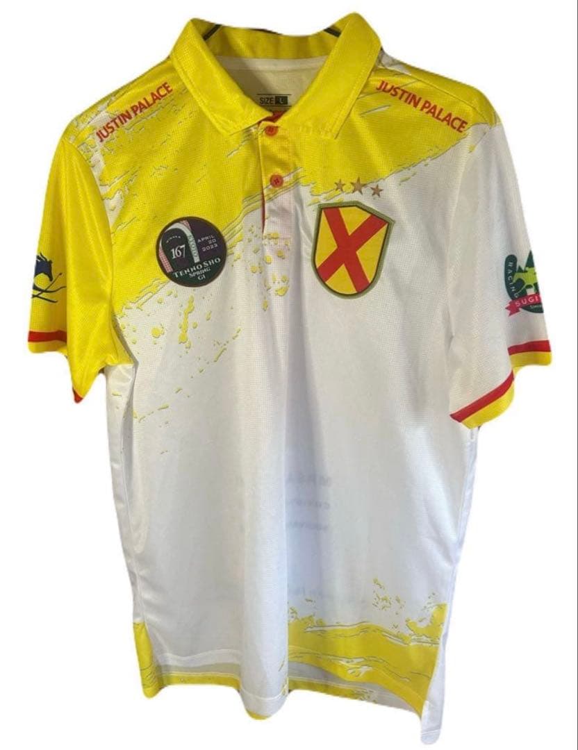 【超レア・新品】Justin Palace 2023 天皇賞ポロシャツ Lサイズ